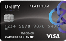 UNIFY Fixed-Rate Visa® Platinum Credit Card card