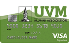 UVM Alumni Visa Signature® card