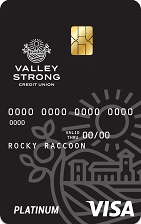Valley Strong Visa Platinum Card card