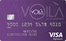 VOILÀ Hotel Rewards Visa Signature® card