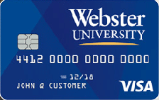 Webster University Rewards Visa® Card card