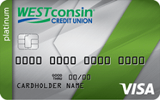 WESTconsin Platinum Visa Credit Card card
