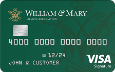William & Mary Alumni Association Visa® Card card