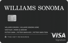 Williams Sonoma Key Rewards Visa card
