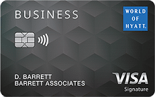World of Hyatt Business Credit Card card